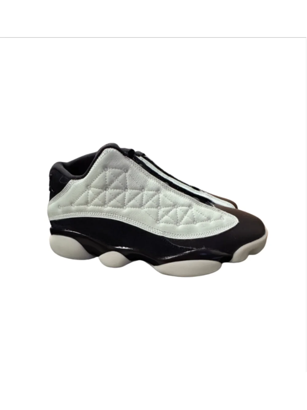 New Nike Air Jordan 13 Retro Low GC Sneakers Size 9.5 White Black